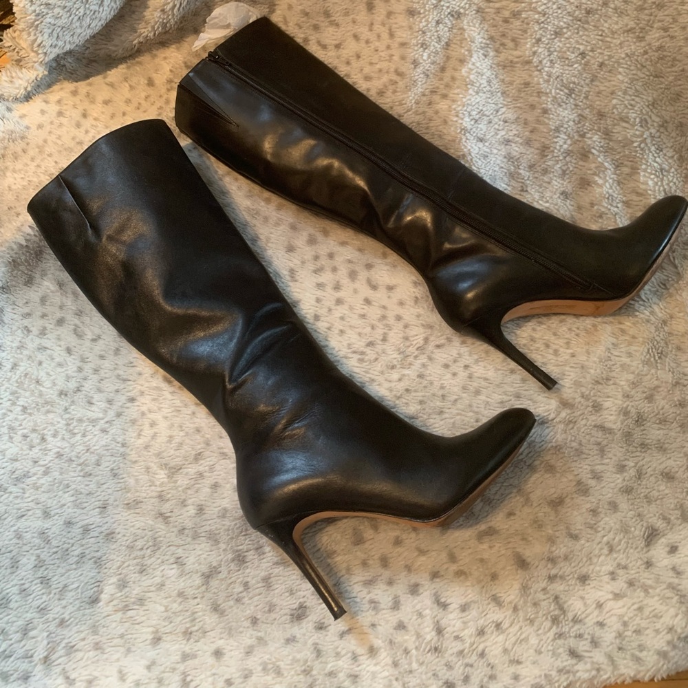 Brooks Brothers leather boots.